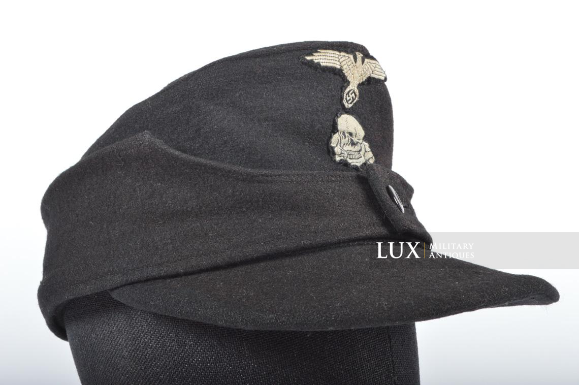 Casquette de combat M43 Waffen-SS Panzer, retrouvée à La Gleize en 1945 - photo 8