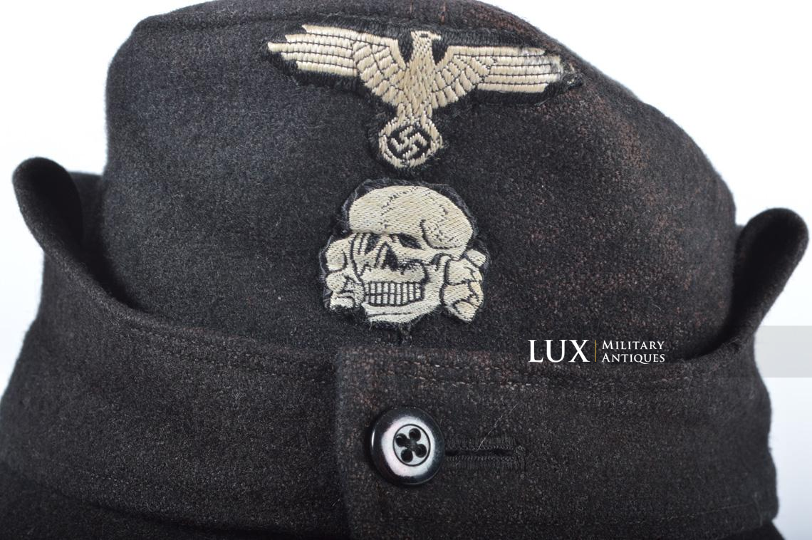 Casquette de combat M43 Waffen-SS Panzer, retrouvée à La Gleize en 1945 - photo 15