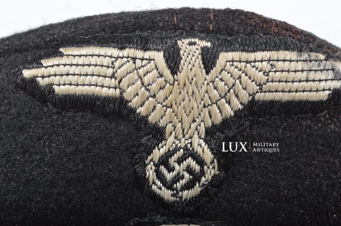 Casquette de combat M43 Waffen-SS Panzer, retrouvée à La Gleize en 1945 - photo 16