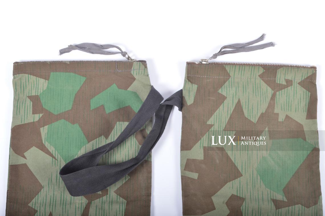 German paratrooper splinter camouflage grenade bag set - photo 8