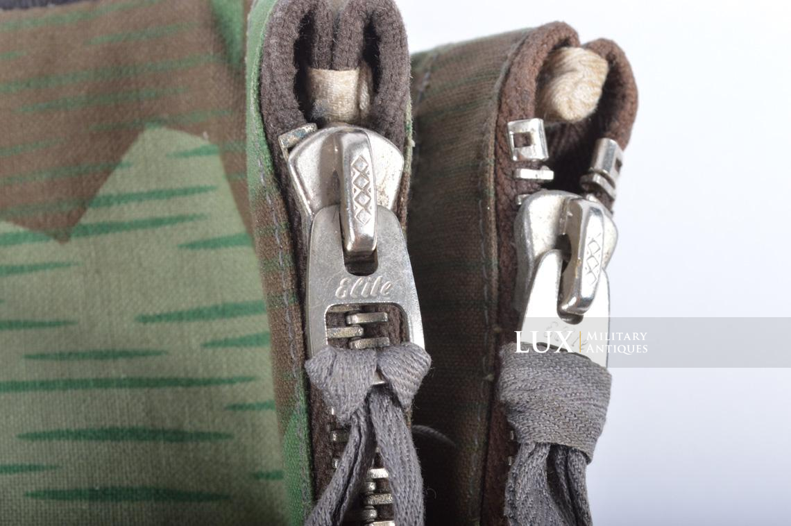 German paratrooper splinter camouflage grenade bag set - photo 32