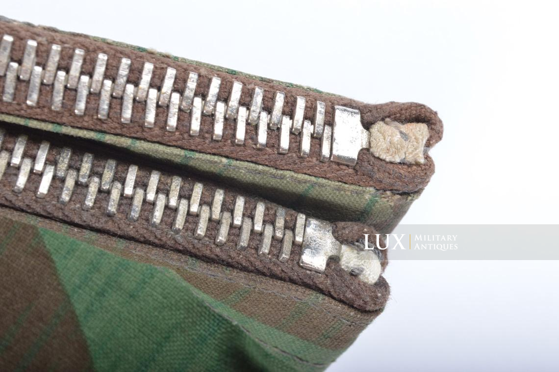 German paratrooper splinter camouflage grenade bag set - photo 33
