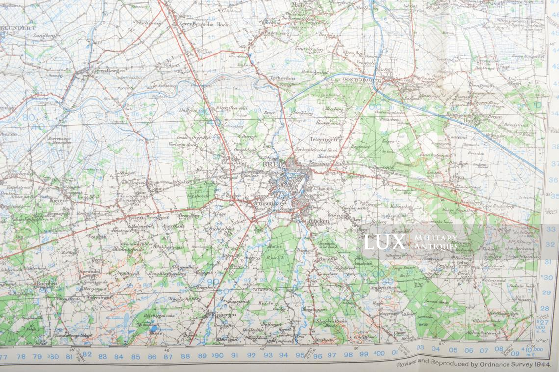 US Army map, « ROTTERDAM », Holland, 1944 - photo 11