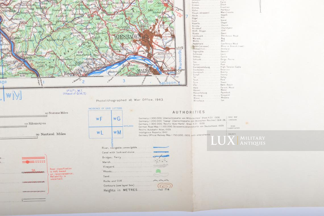 US Army map, « KÖLN », Germany, 1943 - photo 13