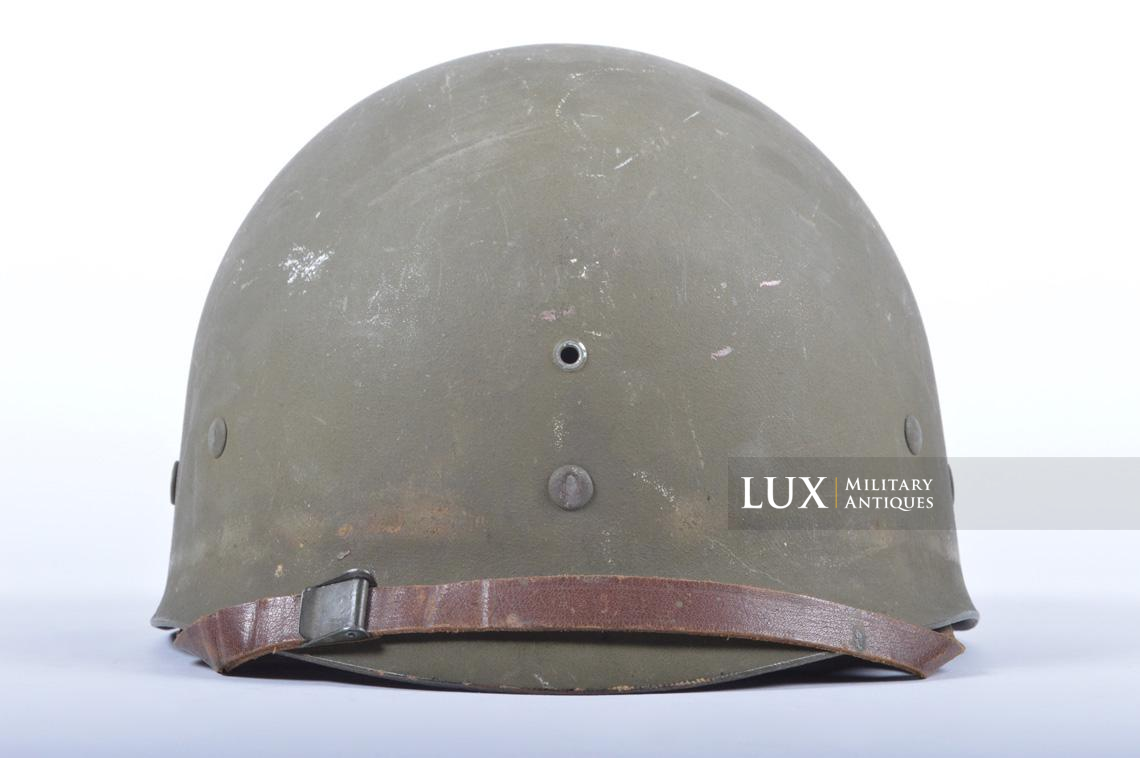 USM1 5th Infantry Division sawdust camouflage helmet set - photo 46