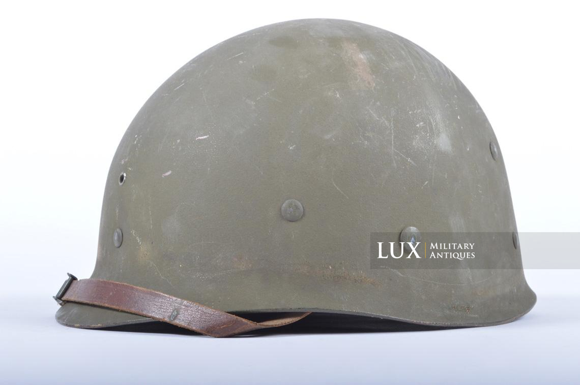 USM1 5th Infantry Division sawdust camouflage helmet set - photo 47