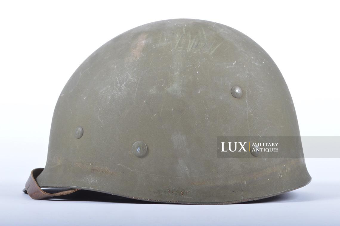 USM1 5th Infantry Division sawdust camouflage helmet set - photo 48