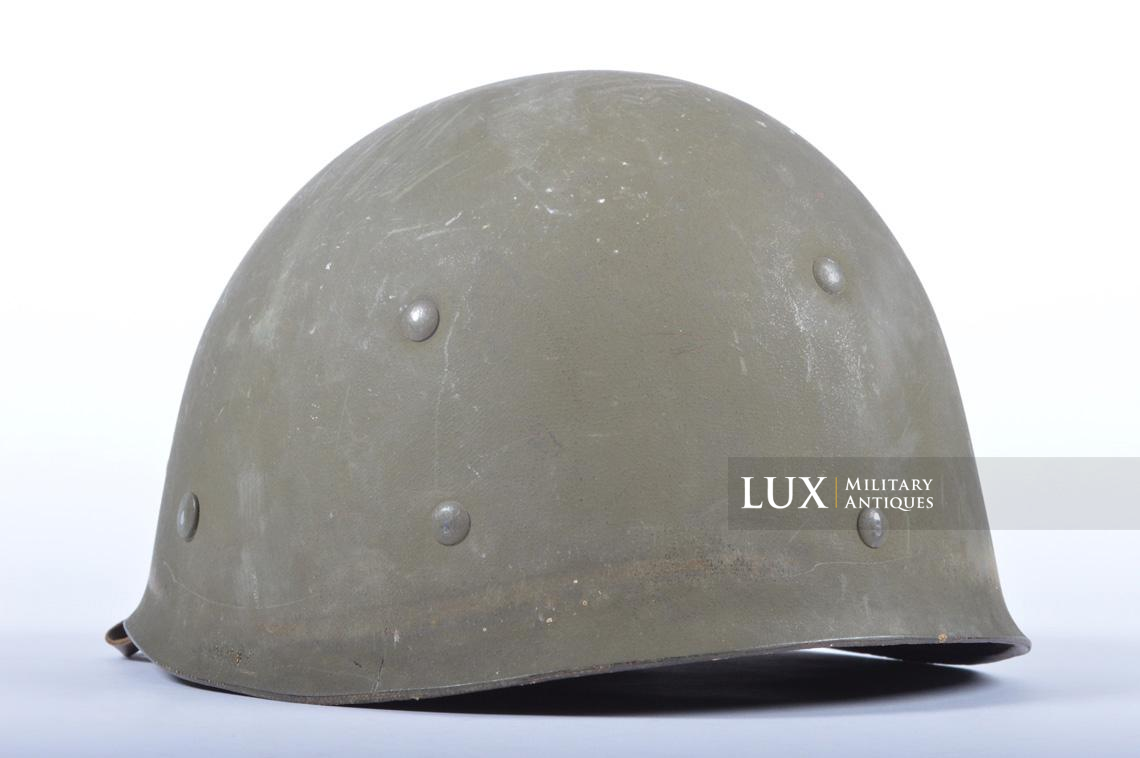 USM1 5th Infantry Division sawdust camouflage helmet set - photo 49