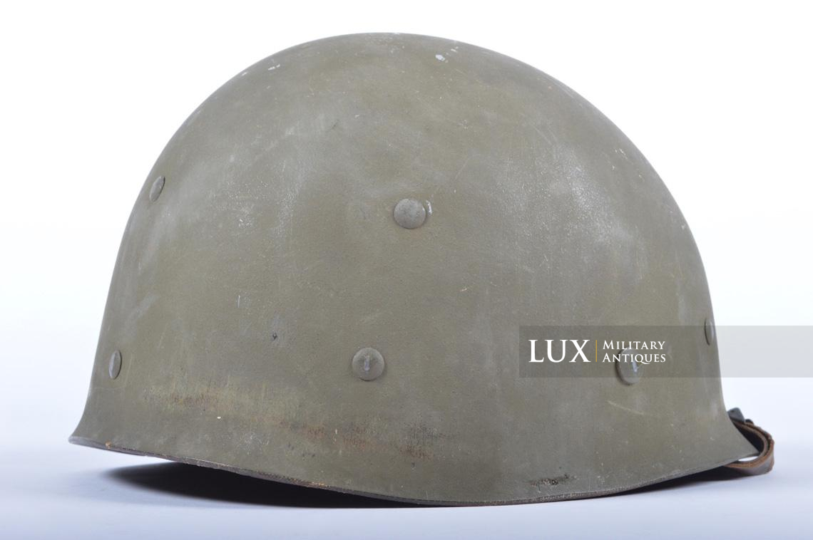 USM1 5th Infantry Division sawdust camouflage helmet set - photo 51