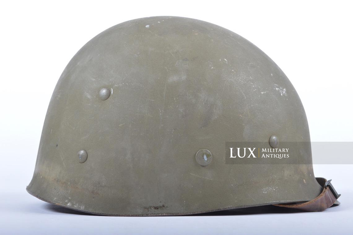 USM1 5th Infantry Division sawdust camouflage helmet set - photo 52