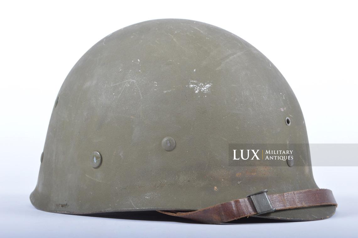 USM1 5th Infantry Division sawdust camouflage helmet set - photo 53