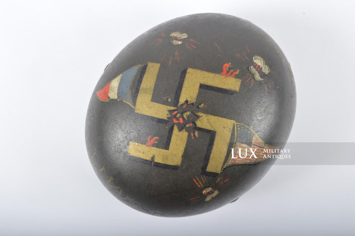M38 German paratrooper single decal helmet, 29th Infantry Division Ying-Yang vet art - photo 16