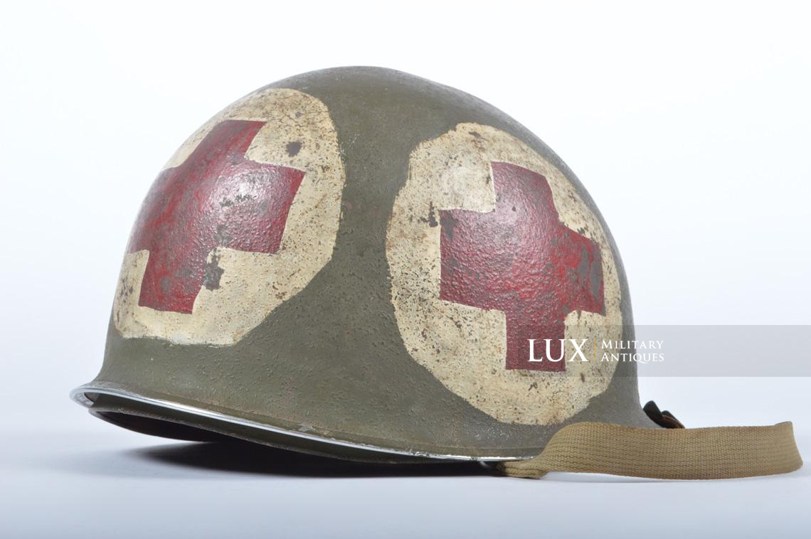 Casque USM1 Medic, quatre croix rouges - Lux Military Antiques - photo 10