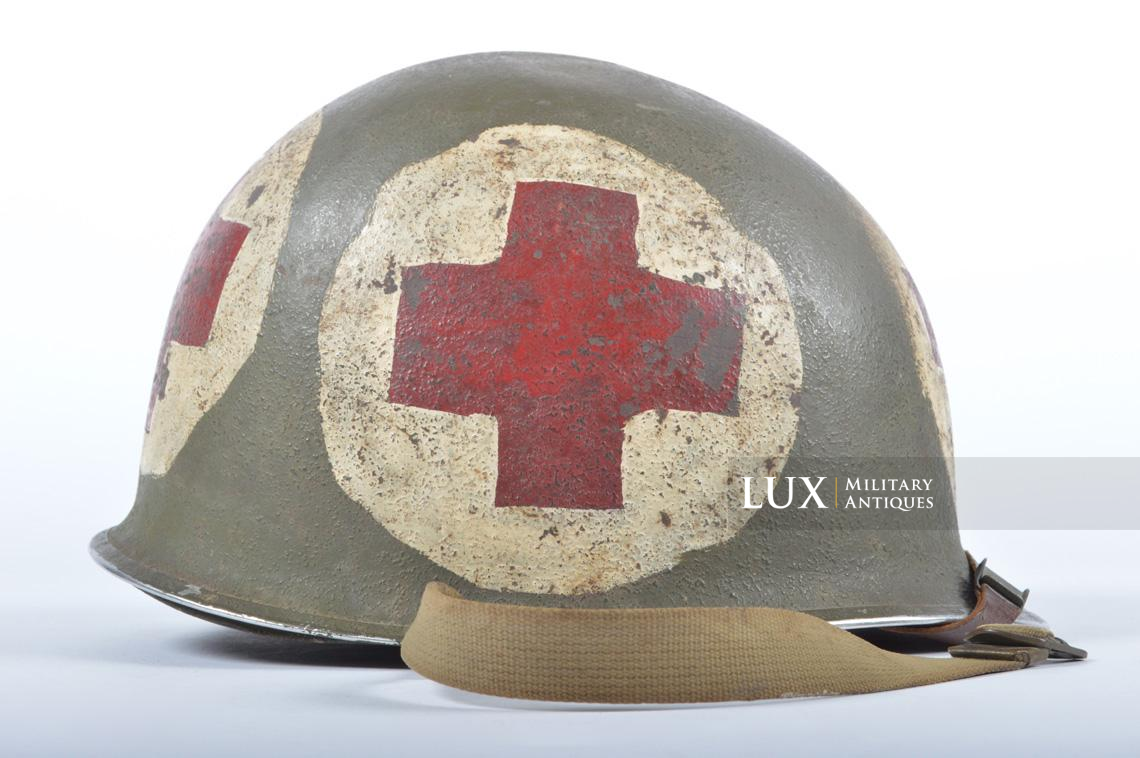Casque USM1 Medic, quatre croix rouges - Lux Military Antiques - photo 11