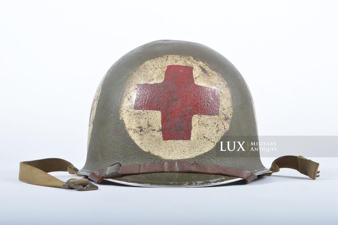 Casque USM1 Medic, quatre croix rouges - Lux Military Antiques - photo 13
