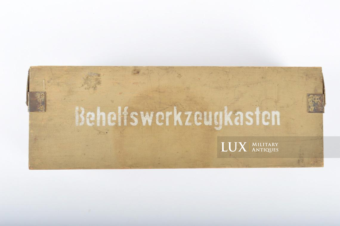 German wooden toolbox, « BEHELFSWERKZEUGKASTEN » - photo 7