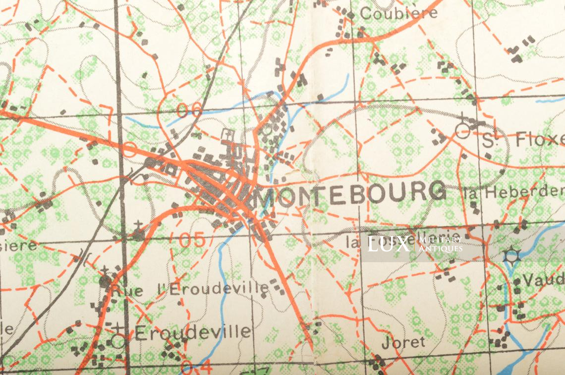 Carte militaire US Jour-J, « VALOGNES », Normandie, 1943 - photo 12