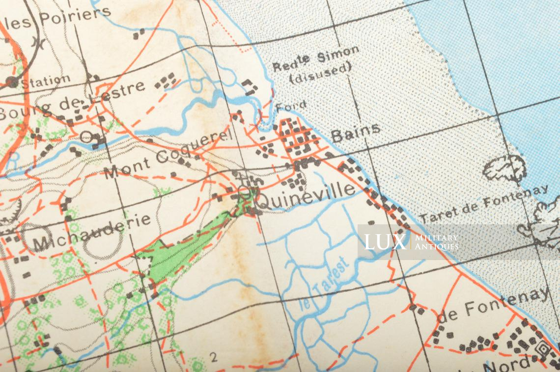 US Army D-DAY map, « Valognes », Normandy, 1943 - photo 13