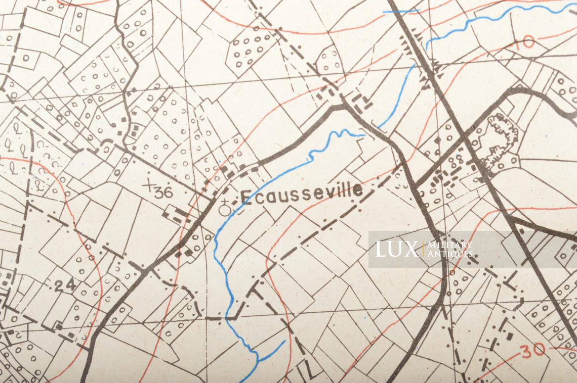 Carte militaire US Jour-J, « MONTEBOURG », Normandie, 1944 - photo 15