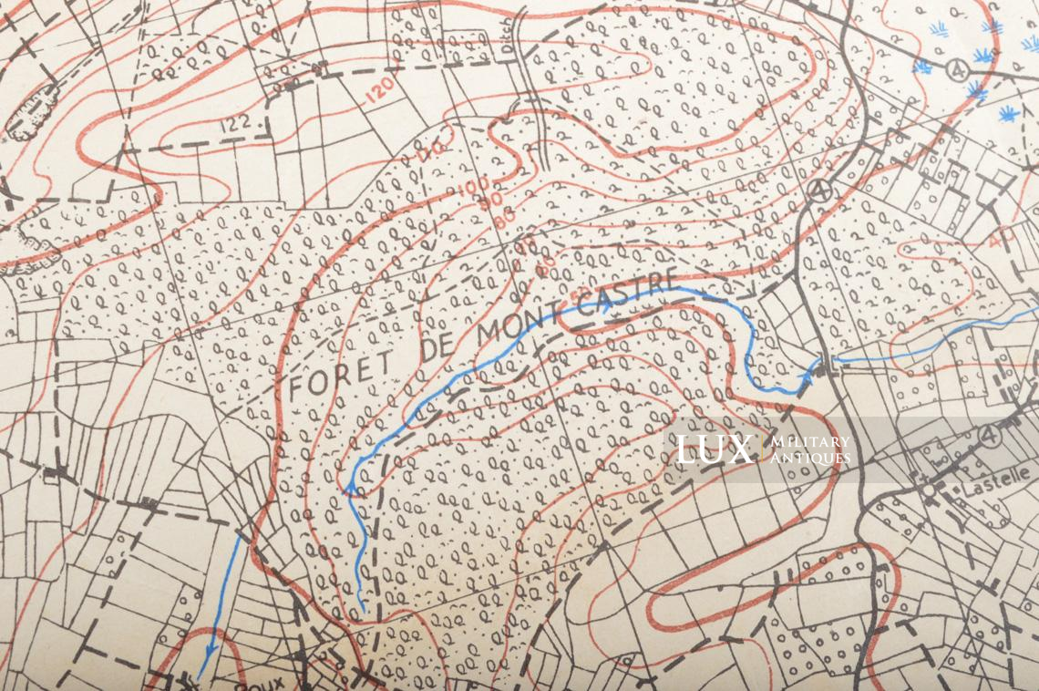 US Army D-DAY map, « LA-HAYE-DU-PUITS », Normandy, 1943 - photo 14