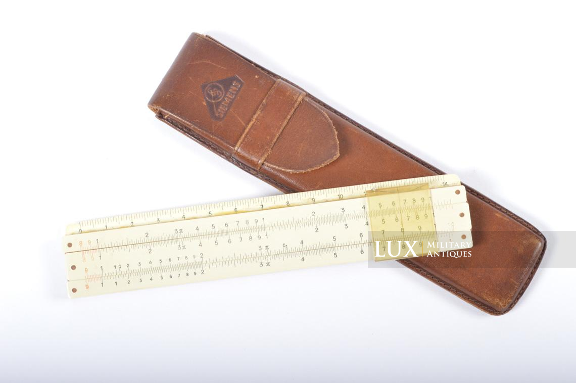 German Luftwaffe cased slide rule, « SIEMENS-SCHUCKERT » - photo 4