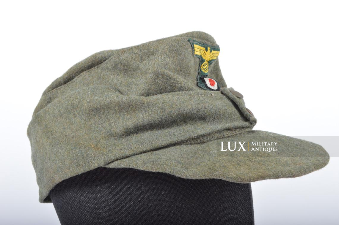 German Kriegsmarine coastal artillery M43 EM’s field service cap - photo 9