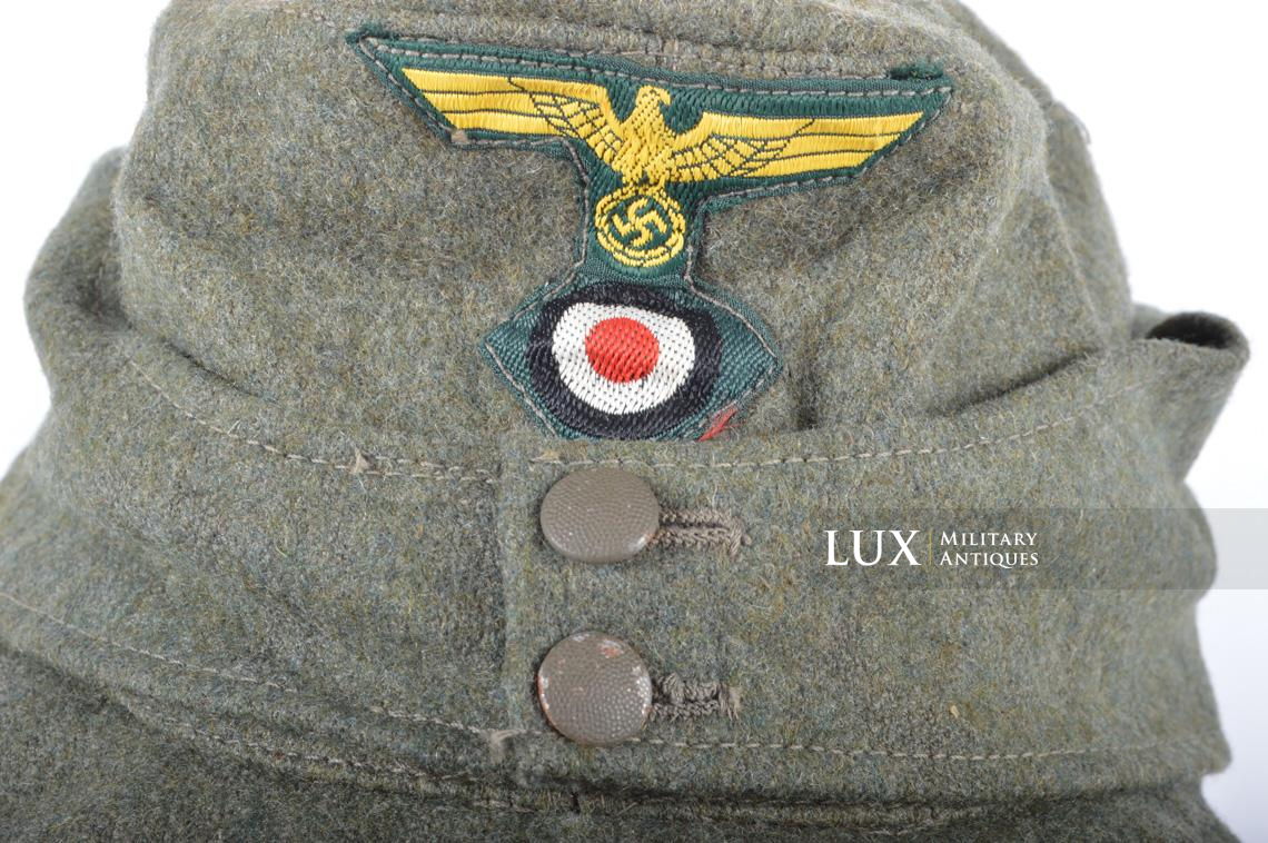 German Kriegsmarine coastal artillery M43 EM’s field service cap - photo 16