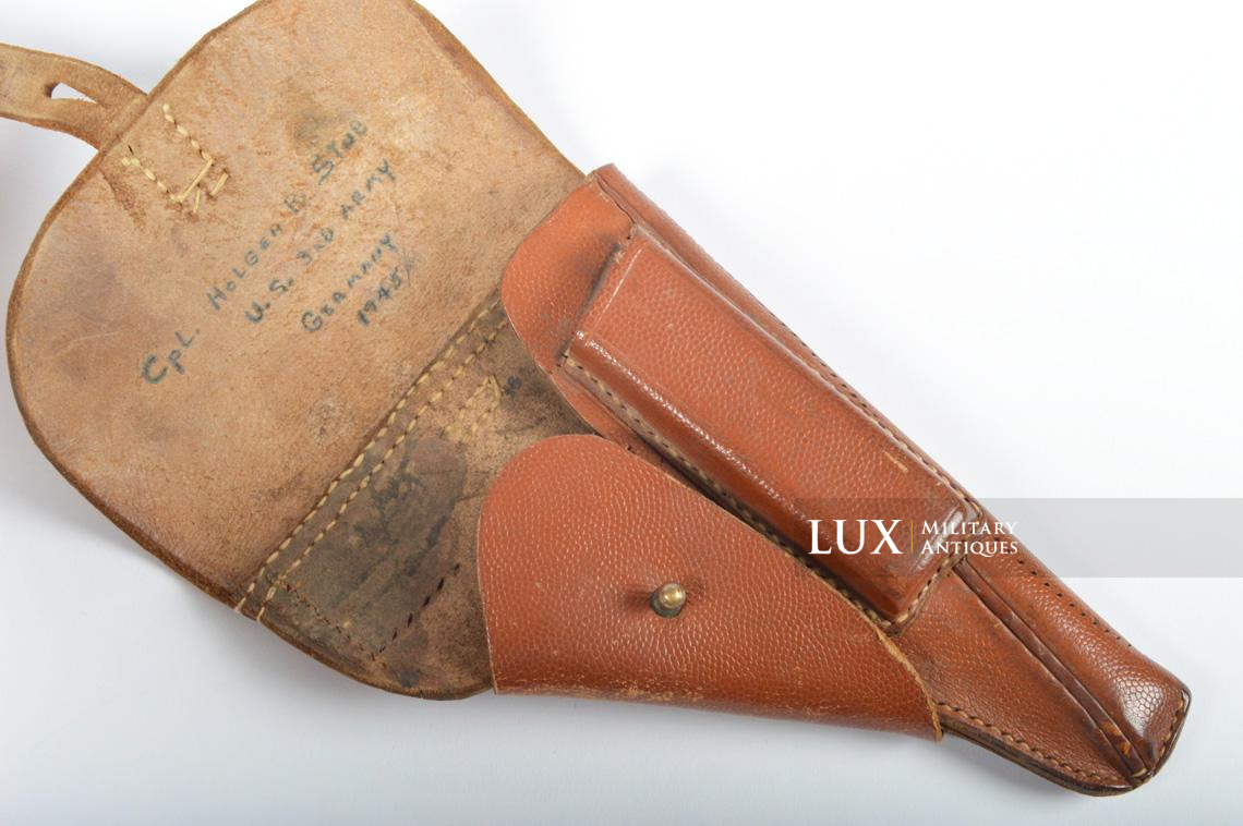 Ersatz P38 holster, US veteran captured - photo 12