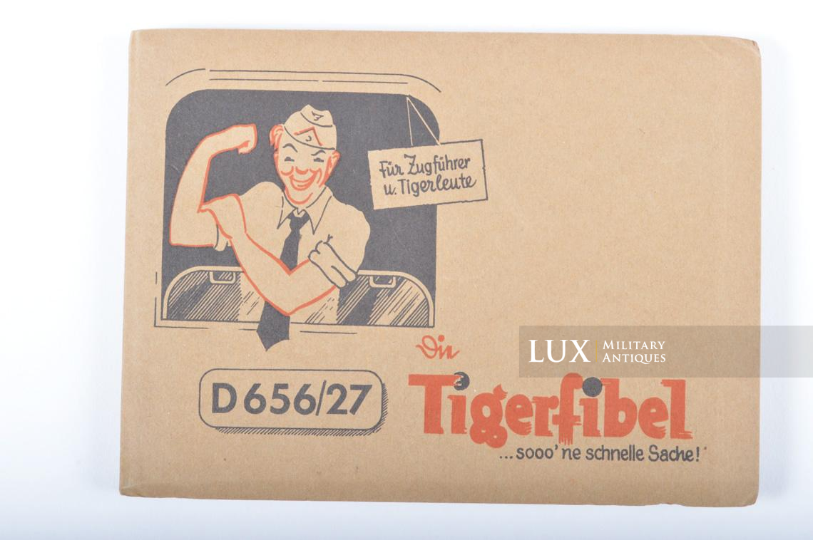 Manuel d’instructions du char allemand Tigre I, « Tigerfibel », état neuf - photo 4