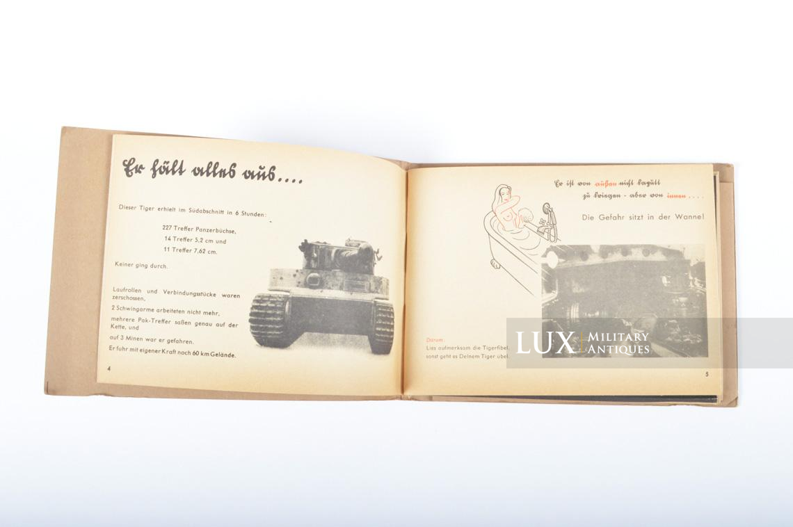 Unissued German Panzer instructional manual, « Tigerfibel » - photo 9