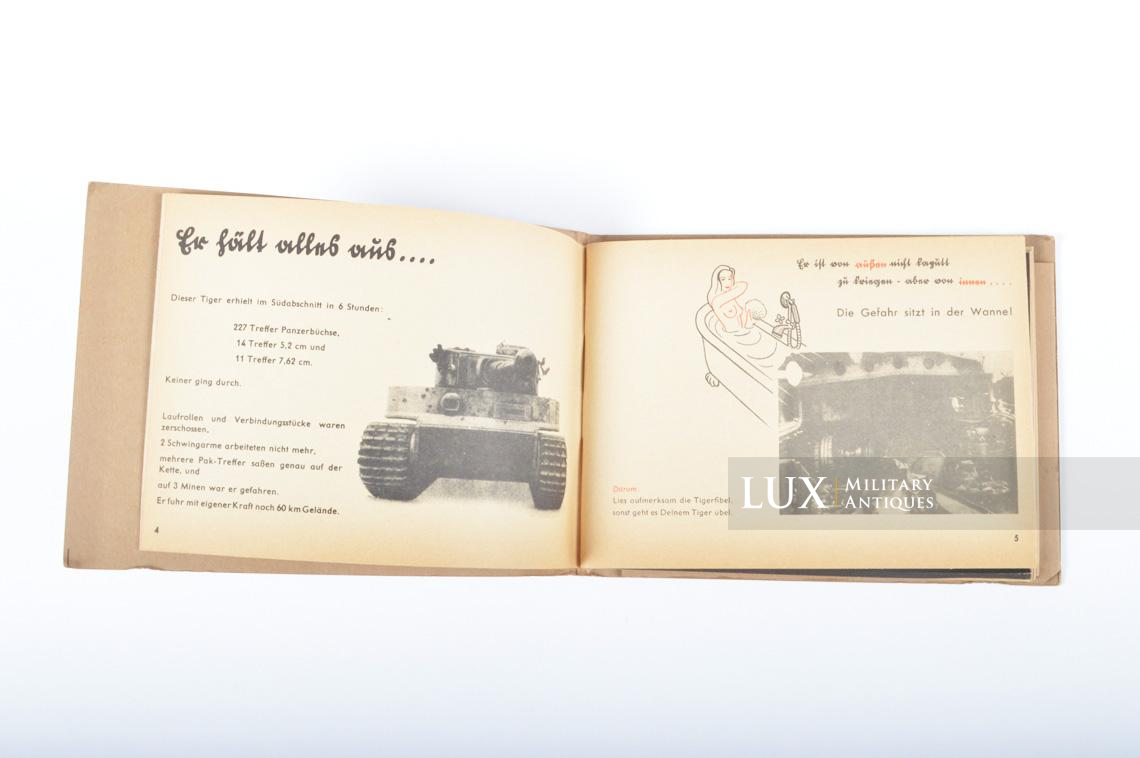 Unissued German Panzer instructional manual, « Tigerfibel » - photo 9