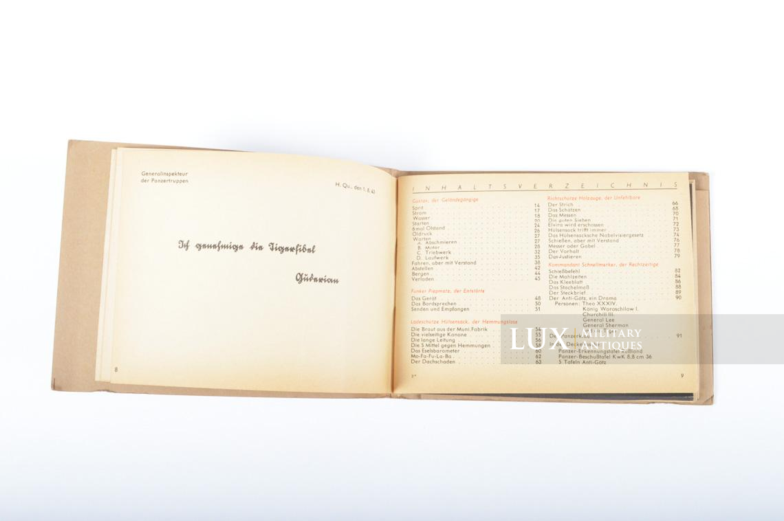 Unissued German Panzer instructional manual, « Tigerfibel » - photo 11