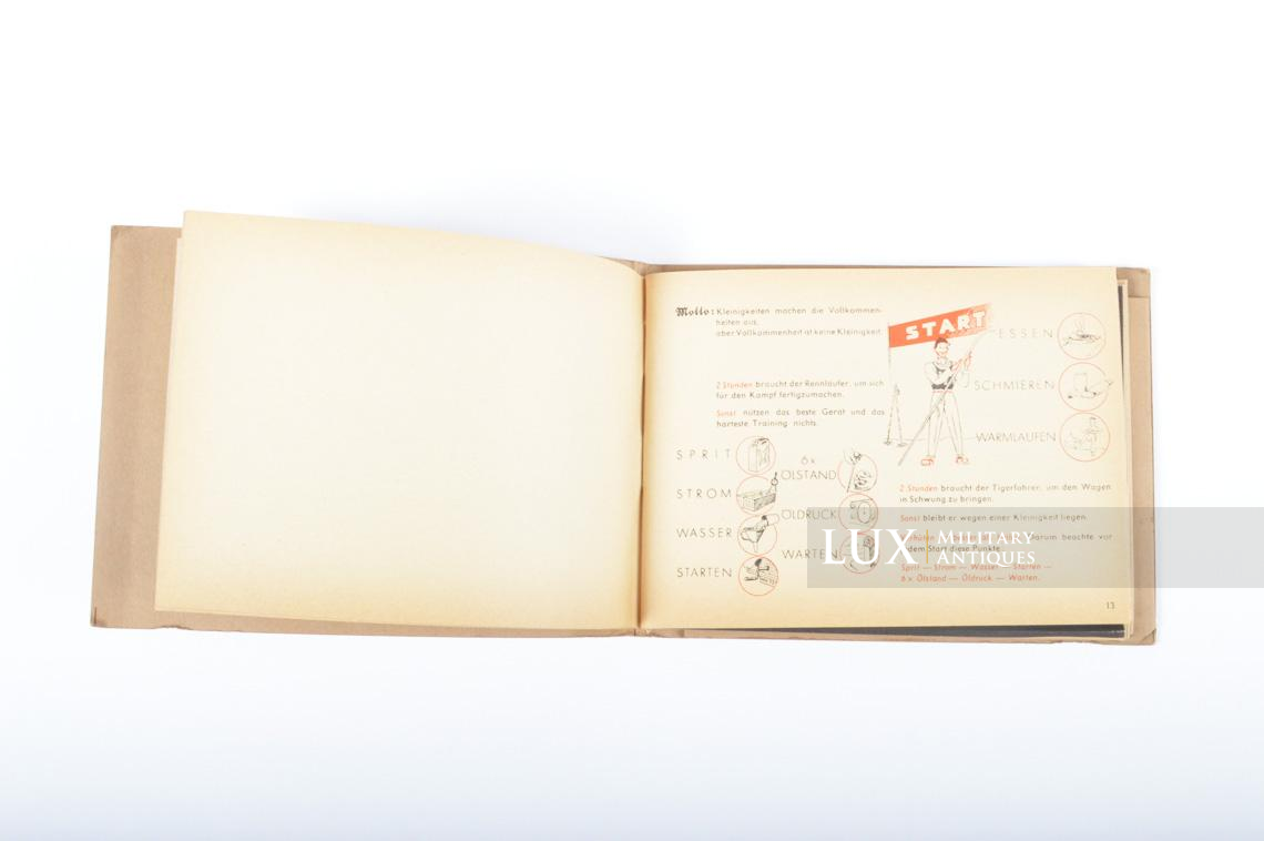 Unissued German Panzer instructional manual, « Tigerfibel » - photo 13