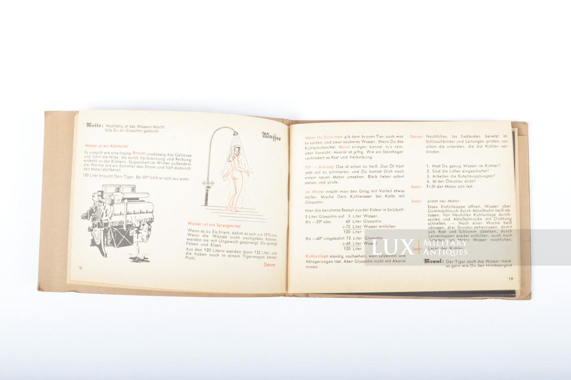 Unissued German Panzer instructional manual, « Tigerfibel » - photo 16