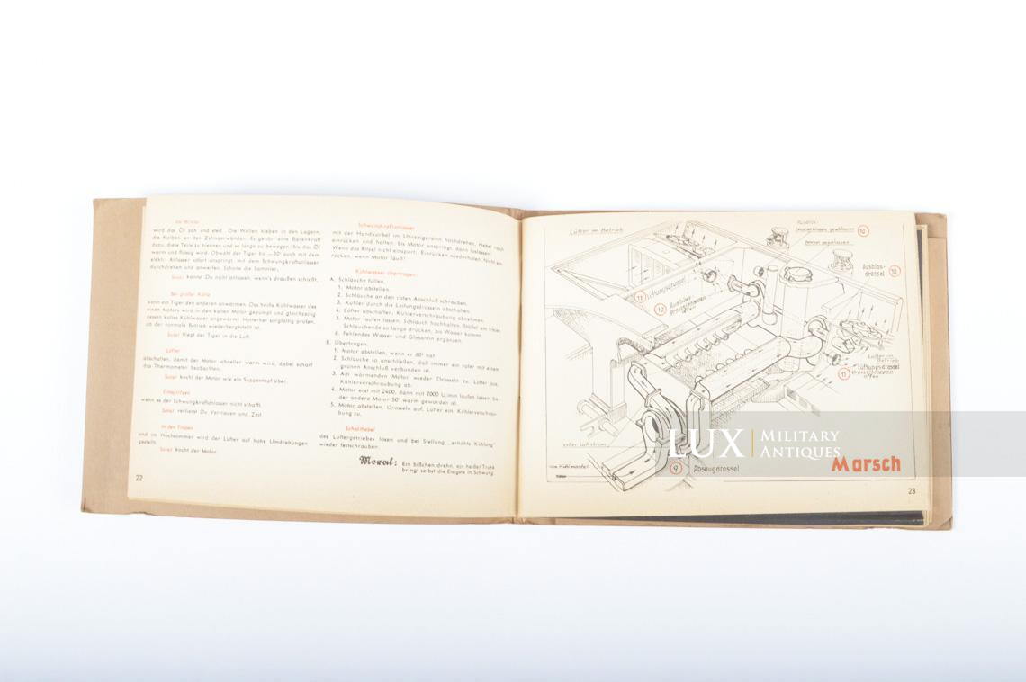 Unissued German Panzer instructional manual, « Tigerfibel » - photo 18