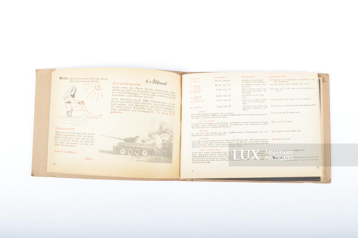 Unissued German Panzer instructional manual, « Tigerfibel » - photo 19