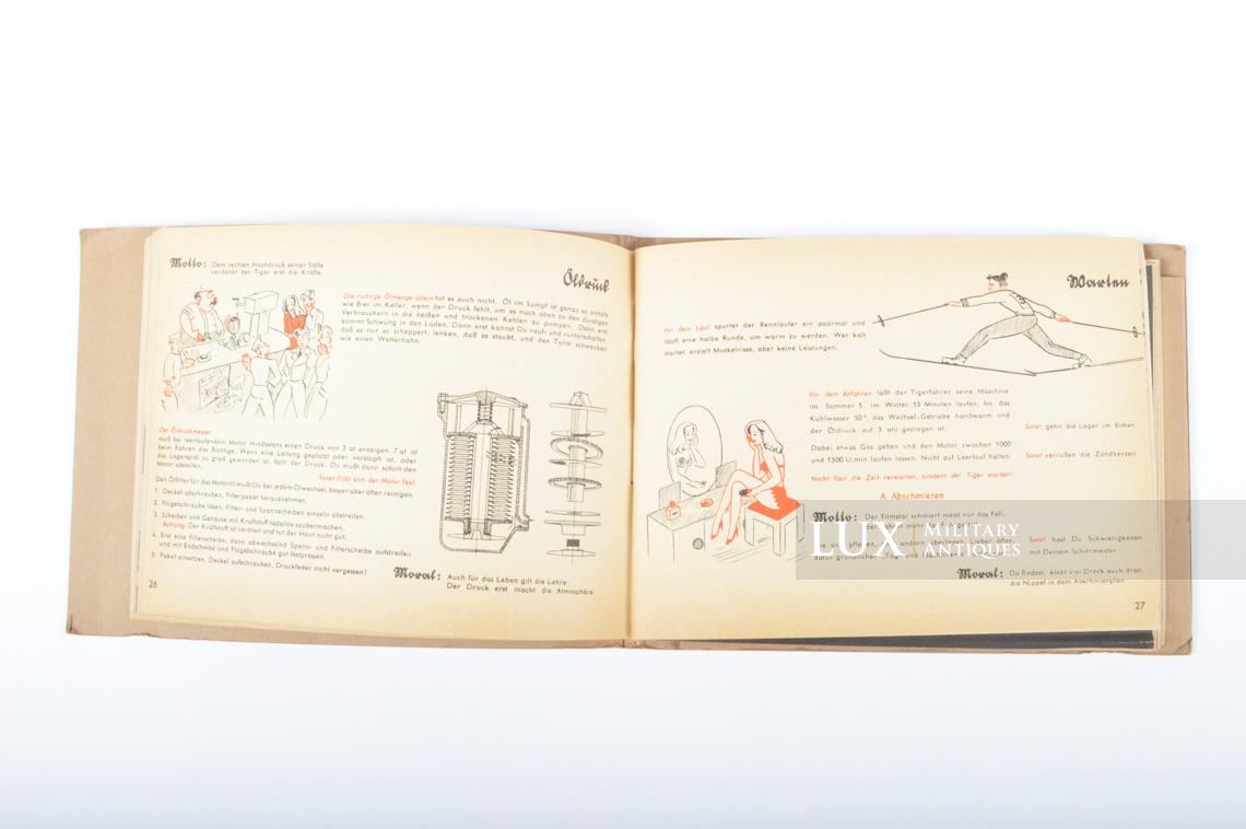 Unissued German Panzer instructional manual, « Tigerfibel » - photo 20