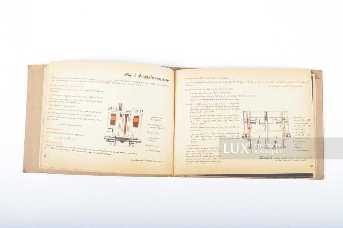 Unissued German Panzer instructional manual, « Tigerfibel » - photo 22