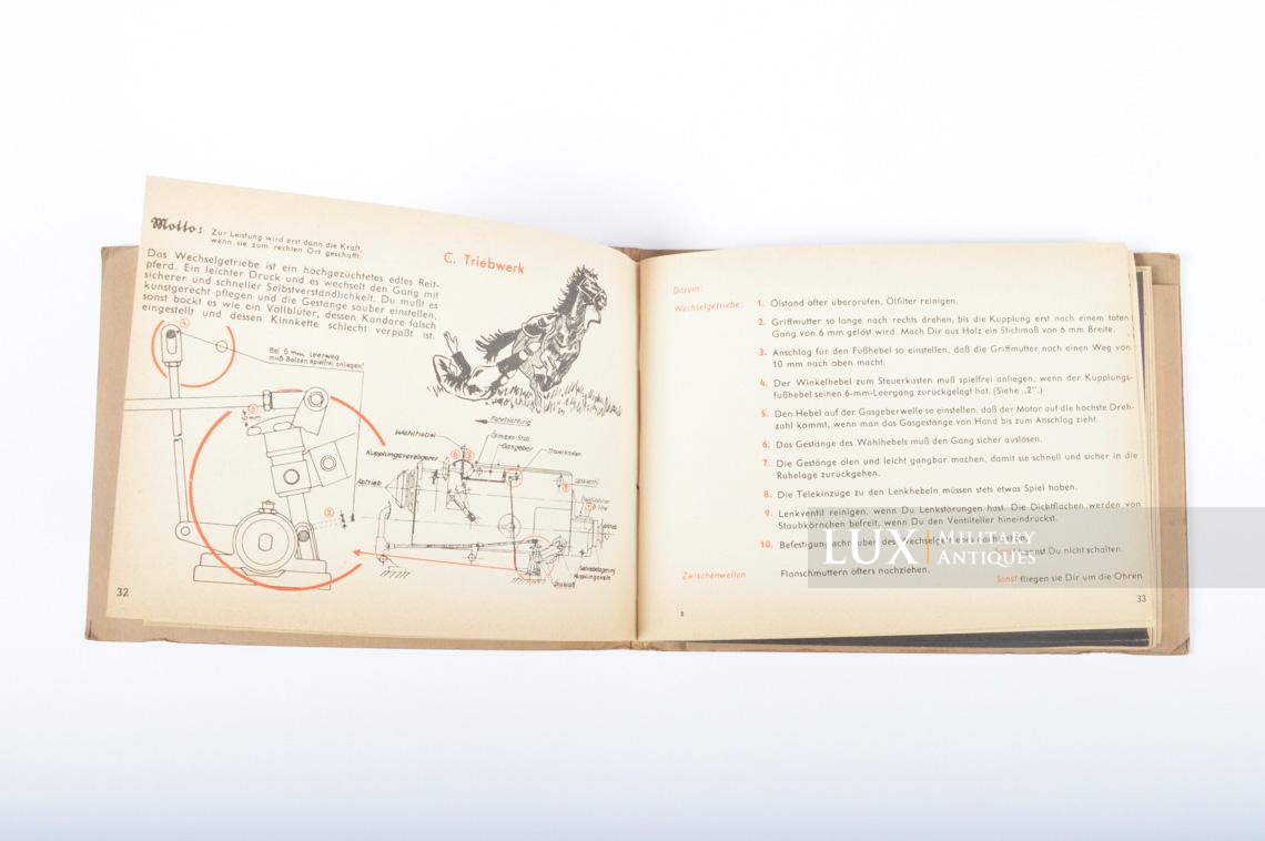 Unissued German Panzer instructional manual, « Tigerfibel » - photo 23