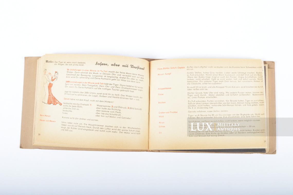 Unissued German Panzer instructional manual, « Tigerfibel » - photo 25