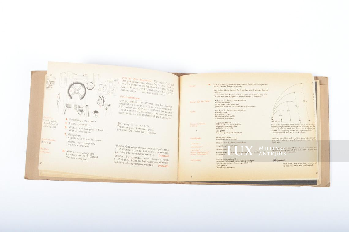 Unissued German Panzer instructional manual, « Tigerfibel » - photo 26