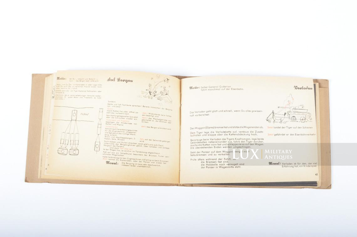 Unissued German Panzer instructional manual, « Tigerfibel » - photo 28