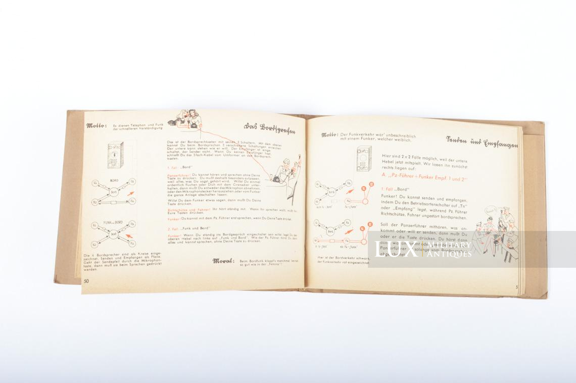 Unissued German Panzer instructional manual, « Tigerfibel » - photo 31