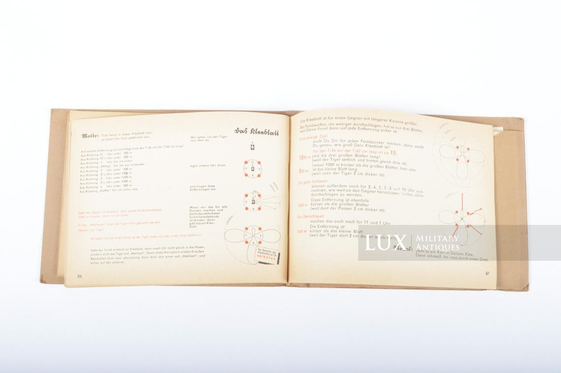 Unissued German Panzer instructional manual, « Tigerfibel » - photo 49
