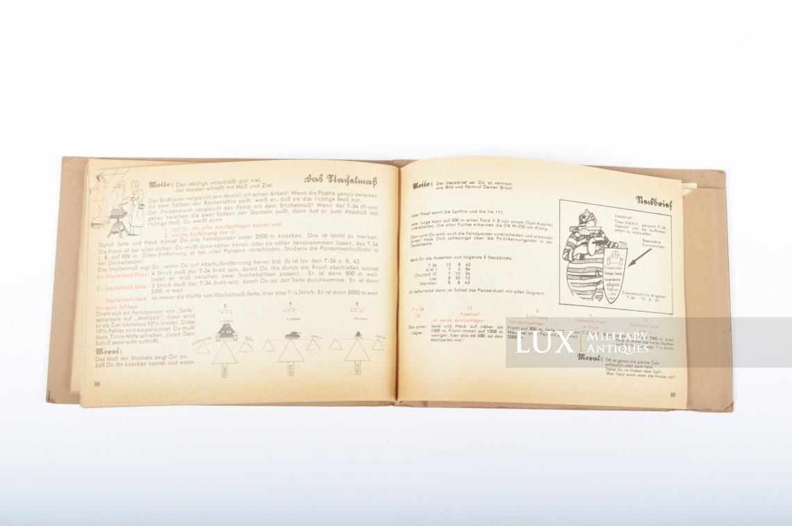 Unissued German Panzer instructional manual, « Tigerfibel » - photo 50