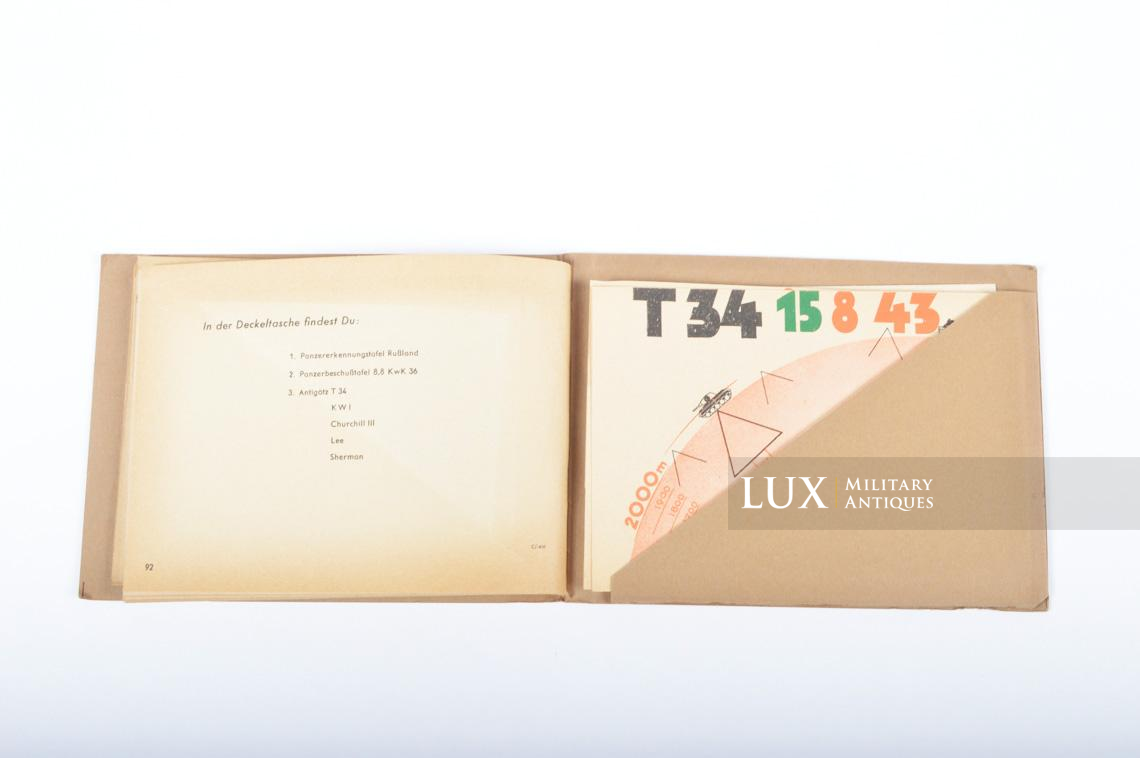 Unissued German Panzer instructional manual, « Tigerfibel » - photo 52