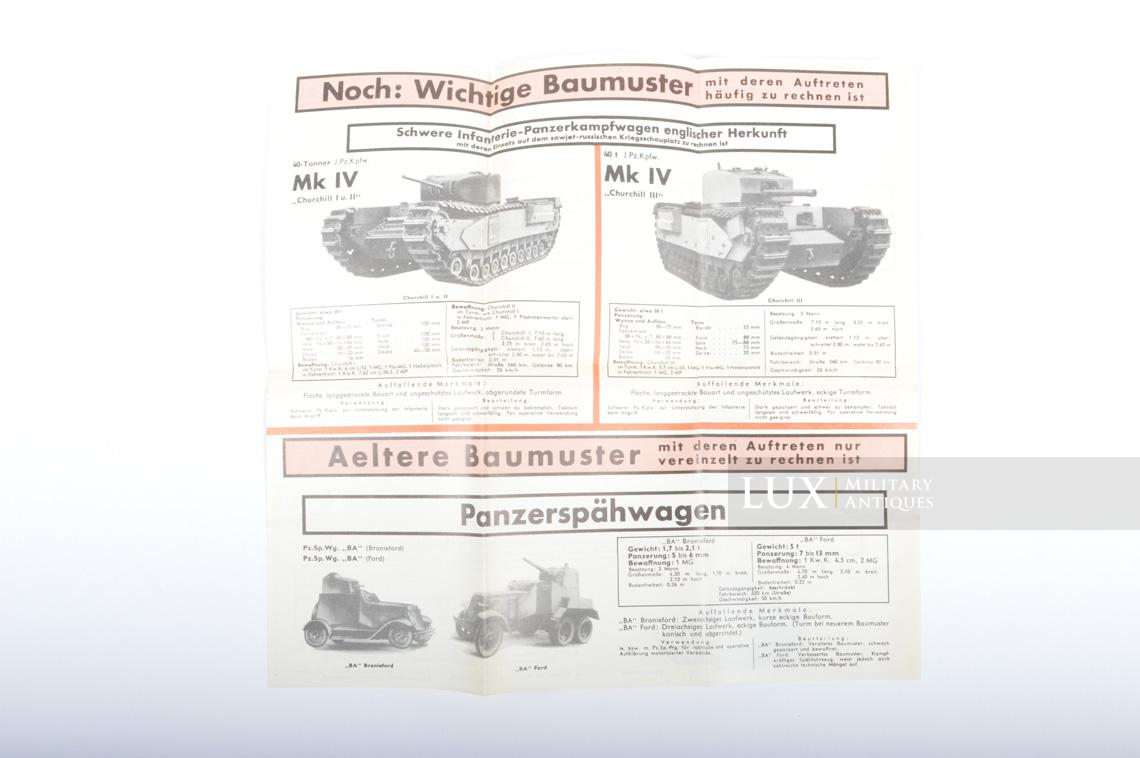 Unissued German Panzer instructional manual, « Tigerfibel » - photo 59