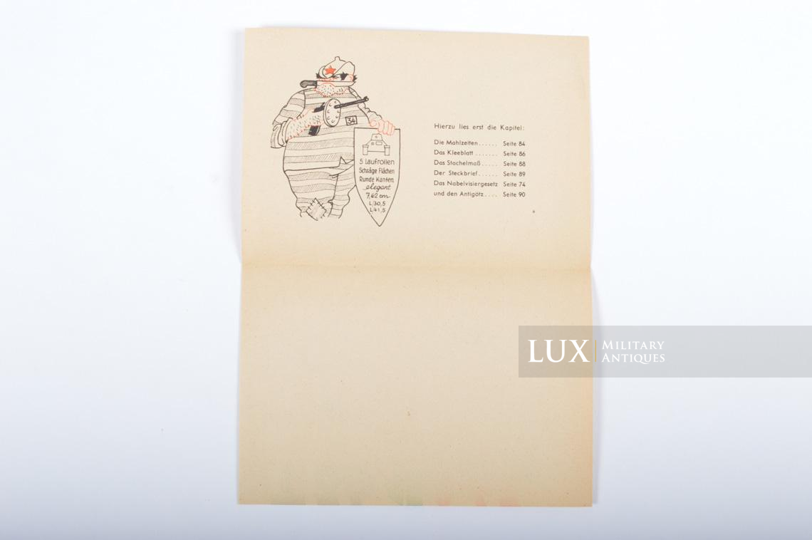 Unissued German Panzer instructional manual, « Tigerfibel » - photo 62