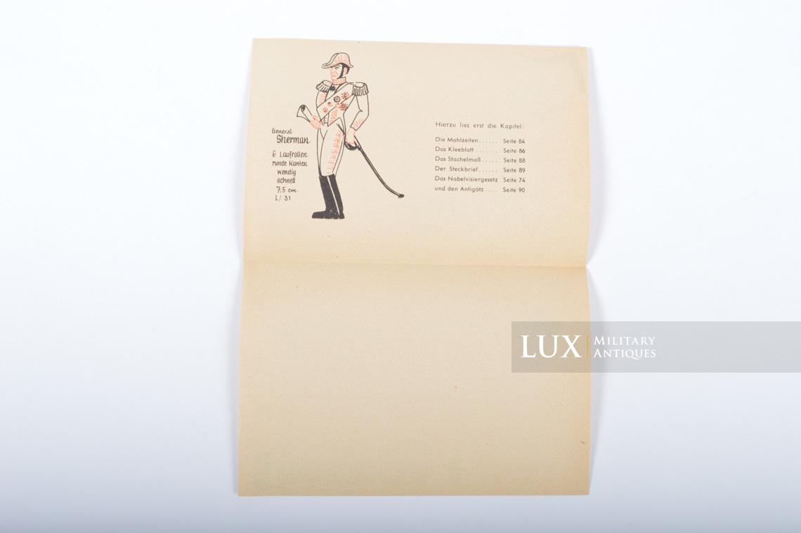 Unissued German Panzer instructional manual, « Tigerfibel » - photo 64