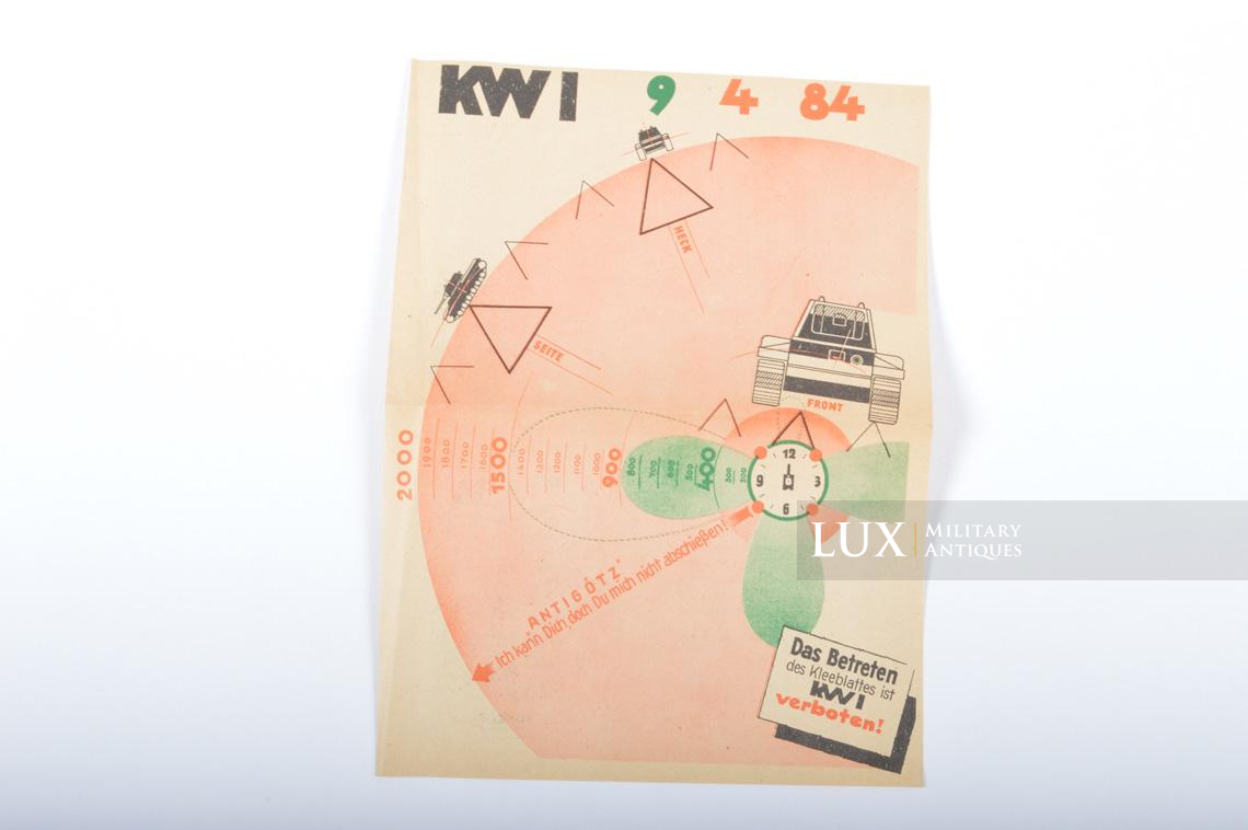 Unissued German Panzer instructional manual, « Tigerfibel » - photo 69